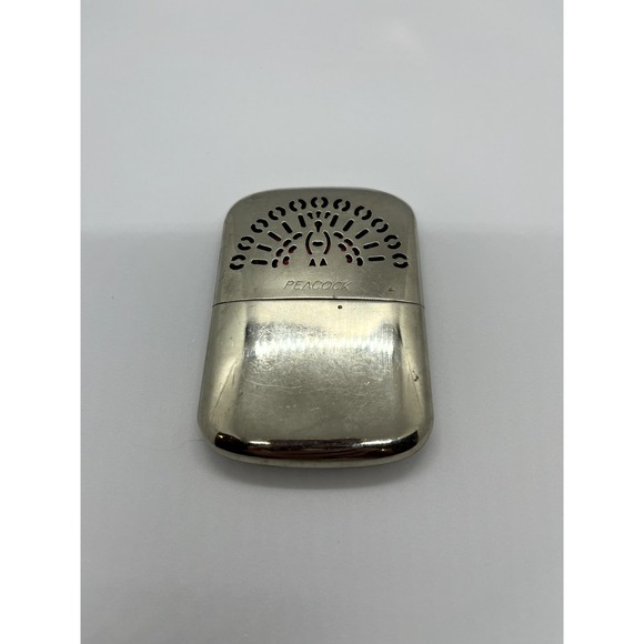 Vintage Peacock Pocket Hand Warmer Made in Japan - Picture 1 of 5